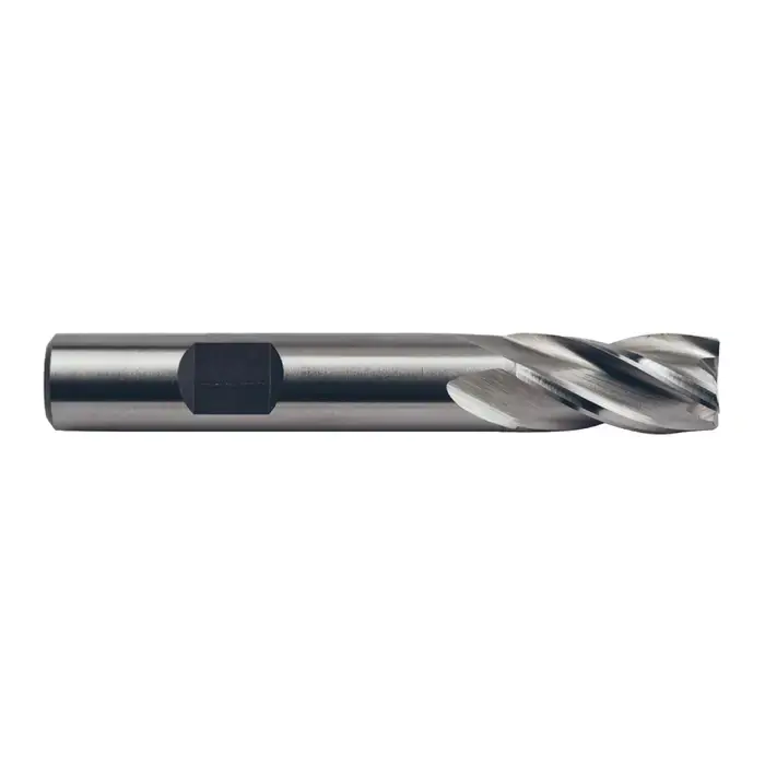 Luxury TTC 08-371-724 3/8" Size, 3/4" LOC, 4 Flute, Bright Cobalt Square End Mill