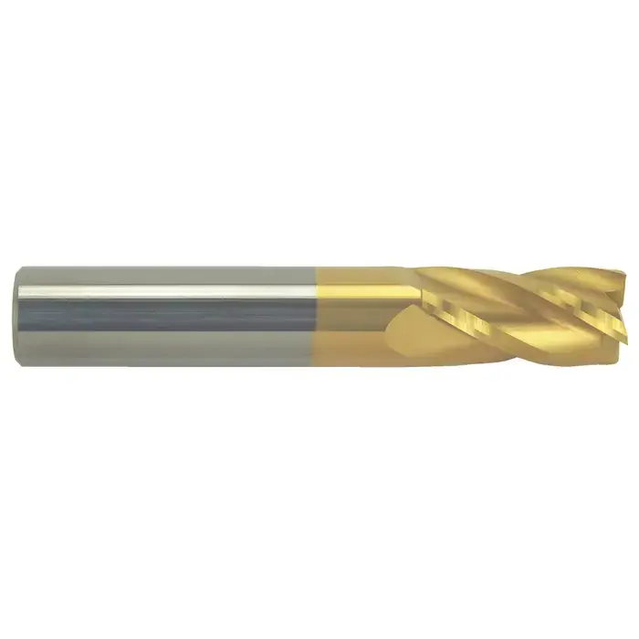 Popular RUSHMORE USA 100456 1" Size, 1-1/2" LOC, 4 Flute, TiN Solid Carbide Square End Mill