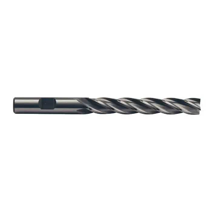 TTC 08-371-140 5/8" Size, 4" LOC, 4 Flute, Bright High Speed Steel Square End Mill Cheap