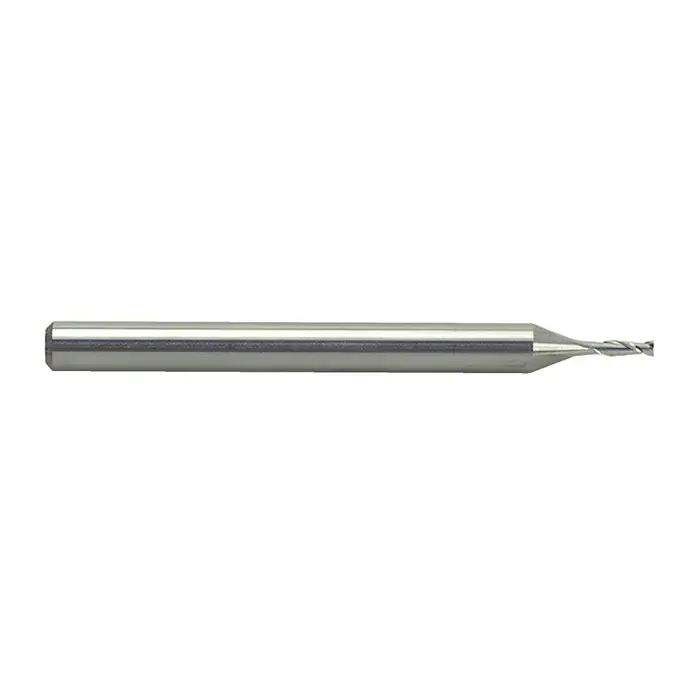 Seasonal Sale NIAGARA N59575 .0100" Size, .030" LOC, 2 Flute, Solid Carbide Miniature End Mill