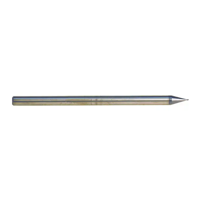 MELIN 103303 .0150" Size, .125" (8x) LOC, 3 Flute, Solid Carbide Miniature End Mill Premium