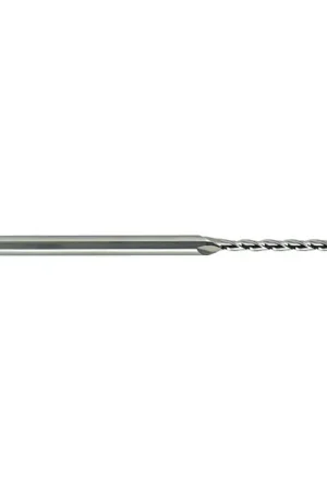 MELIN 103264 .0200" Size, .100" (5x) LOC, 3 Flute, Solid Carbide Miniature End Mill Next Day Delivery