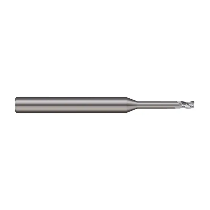 Buy Direct MICRO 100 MEFM-015-600-25 1.50mm Size, 2.20mm LOC, 2 Flute, Solid Carbide Miniature End Mill