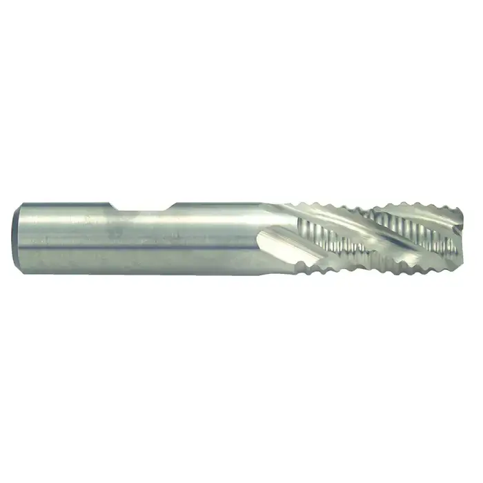 NIAGARA N70061 7/8" Size, Coarse Pitch, 1-1/8" LOC, 5 Flute, M42 8% Cobalt Roughing End Mill Flash Sale