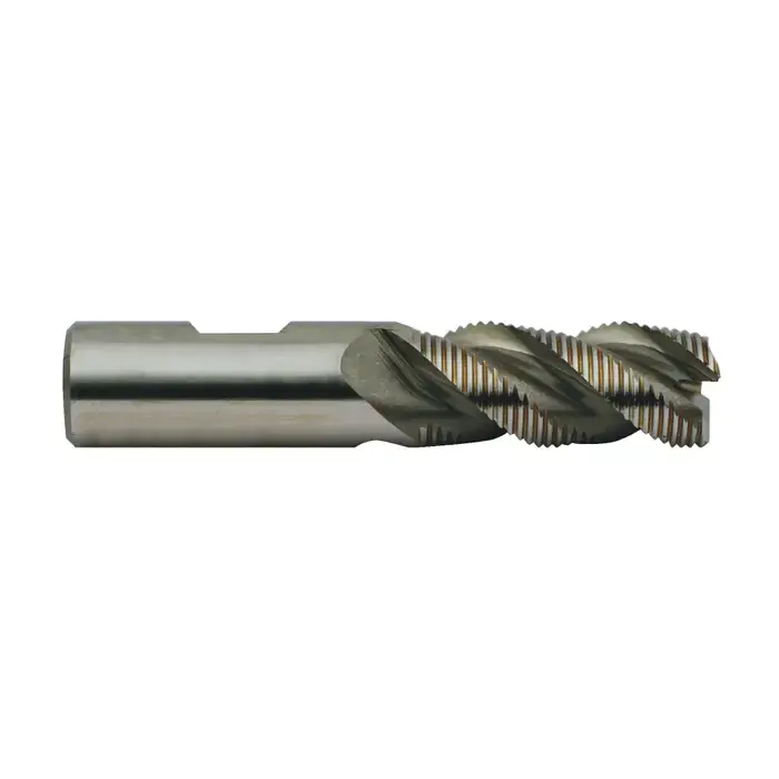 TTC PRODUCTION HP 08-193-035 1/2" Size, Fine Pitch, 1-1/4" LOC, 3 Flute, M42 8% Cobalt Roughing End Mill Hassle-Free Returns