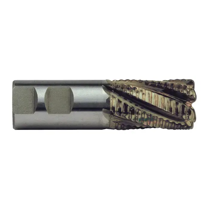 Save Now NIAGARA N72407 1-1/4" Size, Coarse Pitch, 4" LOC, 6 Flute, M42 8% Cobalt Roughing End Mill