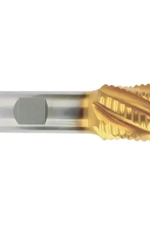 TTC PRODUCTION HP 08-202-325 1-3/8" Size, Coarse Pitch, 1-1/8" LOC, 6 Flute, M42 8% Cobalt Roughing End Mill Express Delivery