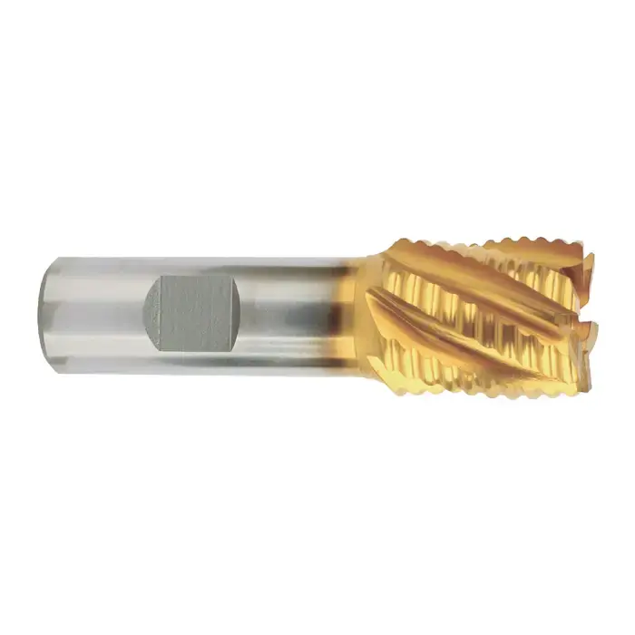 TTC PRODUCTION HP 08-202-325 1-3/8" Size, Coarse Pitch, 1-1/8" LOC, 6 Flute, M42 8% Cobalt Roughing End Mill Express Delivery