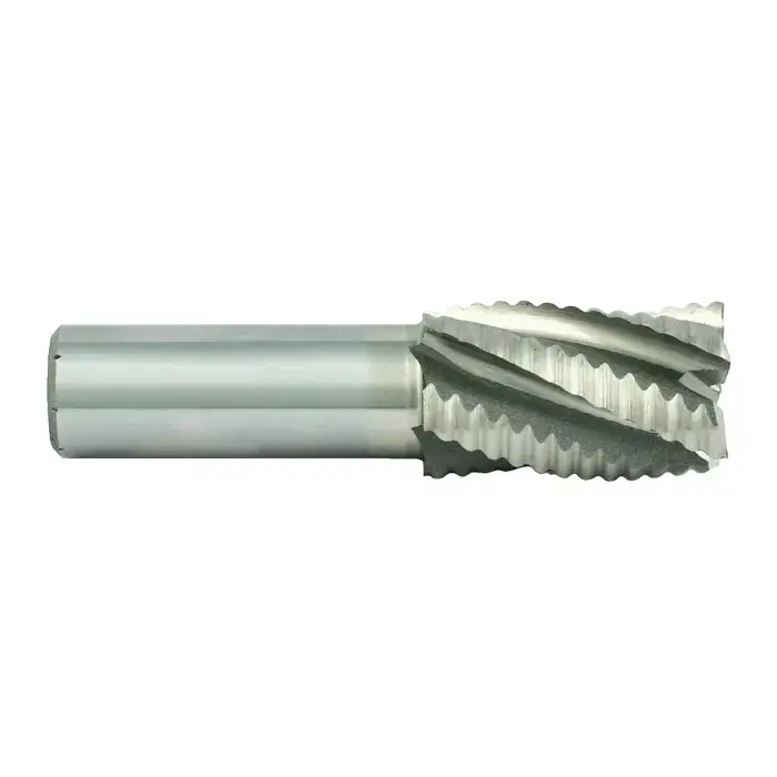 TTC PRODUCTION 08-200-542 1-1/8" Size, Coarse Pitch, 2" LOC, 6 Flute, M42 8% Cobalt Roughing End Mill Best Seller