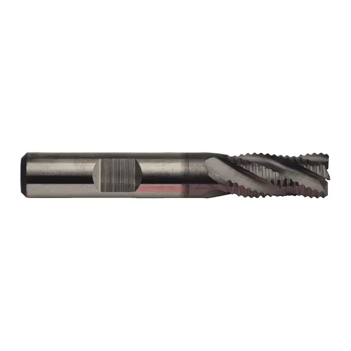 NIAGARA N88393 3/8" Size, Fine Pitch, 3/4" LOC, 4 Flute, M42 8% Cobalt Roughing End Mill Fast Shipping