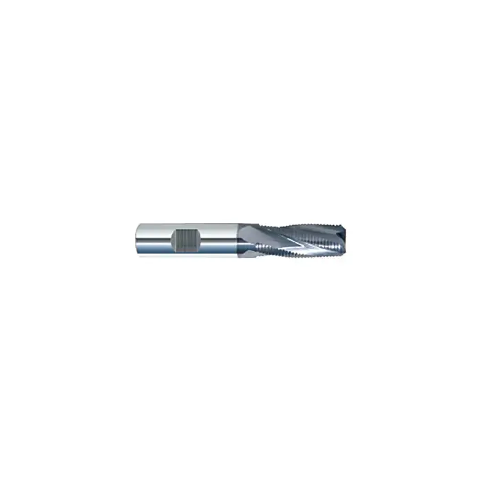 Buy Today RUSHMORE USA 104809 1/2" Size, 2" LOC, 4 Flute, Solid Carbide Roughing End Mill