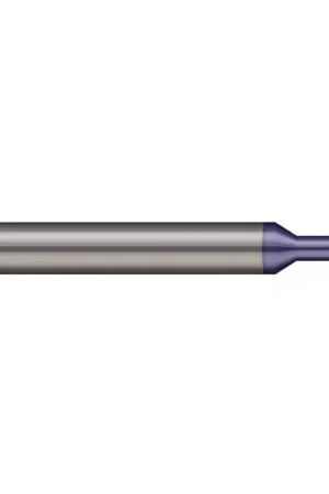 Grab Now MICRO 100 KC-093-140-010X 3/32" Dia., None ANSI, .010" Face Width, Solid Carbide, 4 Teeth Woodruff Keyseat Cutter