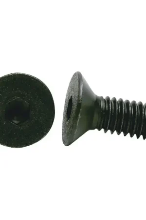 Professional Grade HOLO-KROME 87021 M3x0.50 Thread Size, 25mm OAL, 2mm Key Size Flat Head Socket Cap Screw