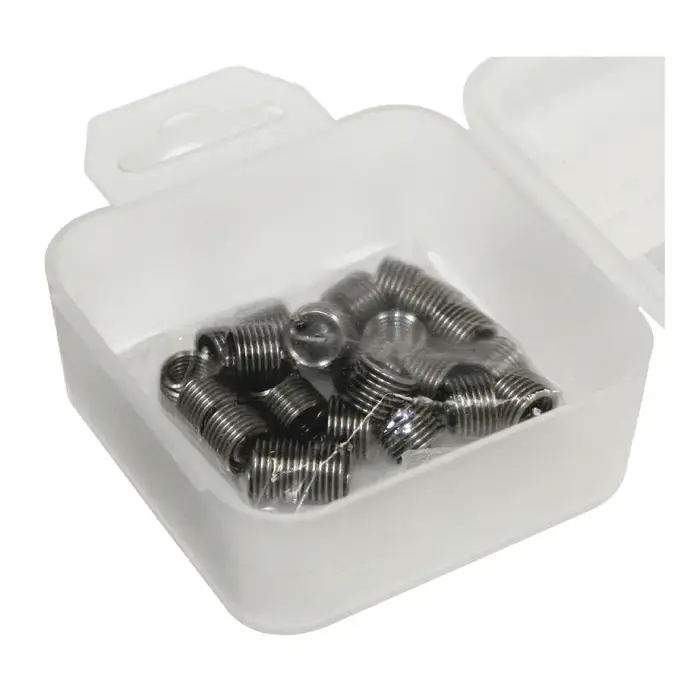 TTC 83-030-864 8mm x 1.25mm Thread Size, 12mm Insert Length Stainless Steel (Type 304) STI Thread Repair Insert Secure Checkout