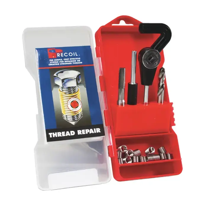 RECOIL 34538 15 Inserts, 3-56 National Fine 1.5 x D Insert Length STI Thread Repair Set Today Only