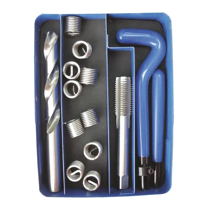 Genuine TTC 83-030-840 25 Inserts, 1/4"-28 National Fine 1.5 x D Insert Length STI Thread Repair Set