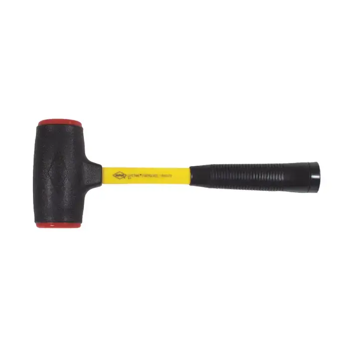 NUPLA 10-062 2" Face Diameter, 32 oz. Head Weight, 13-3/4" Handle Length Dead Blow Hammer Budget
