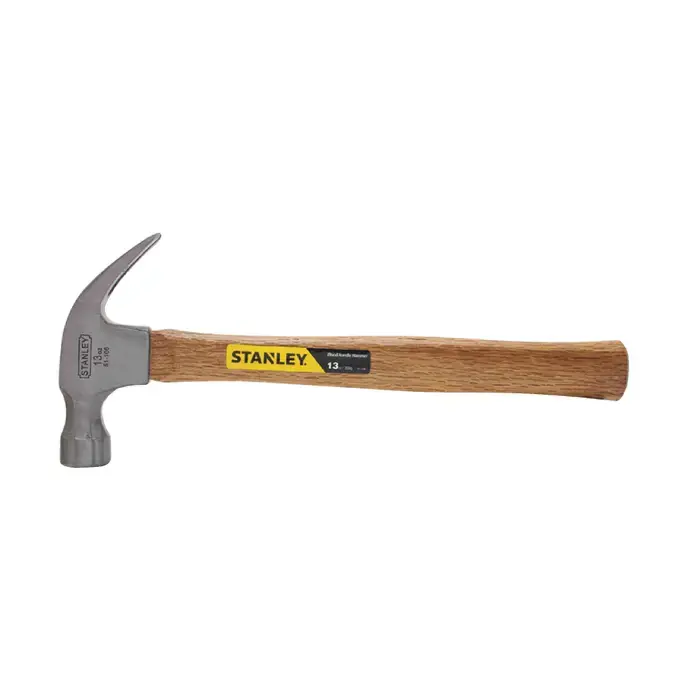 Buy Today STANLEY 51-106 13 oz. Head Weight, 13-1/4" Overall Length, Hickory Handle Material Claw and Ripping Hammer