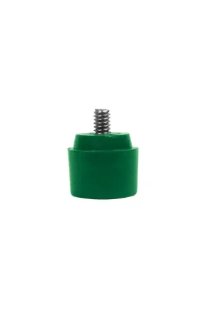 NUPLA 15T 1-1/2" Face Diameter, Vinyl Face Material, Green Color Replaceable Face Brand New