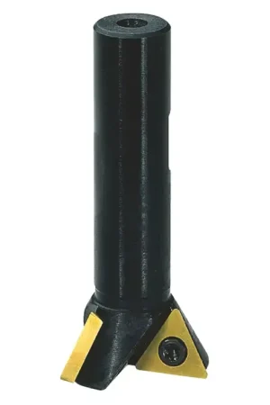 Seasonal Sale DORIAN 73310165248 - D60X-187-TD16-075, 1.875" Indexable Dovetail End Mill for TDEX160308 Inserts, Right Hand