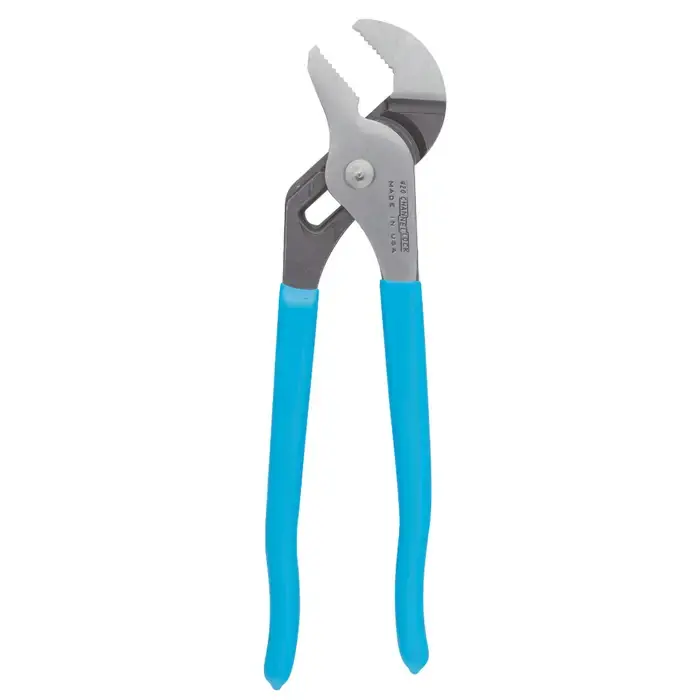 Top Pick CHANNELLOCK 420 1-1/2" Capacity, 9-1/2" Overall Length, 5 Groove Positions Tongue & Groove Pliers