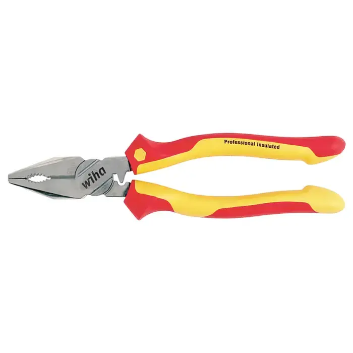 Fan Favorite WIHA 32821 1-4/5" Jaw Length, Crimping Jaw Type, 9" Overall Length Lineman‘s Pliers