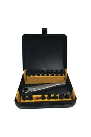 CHAPMAN 1316 16 Piece Midget Adapter Set Type, 16 No. of Pieces Bit Assortment While Supplies Last