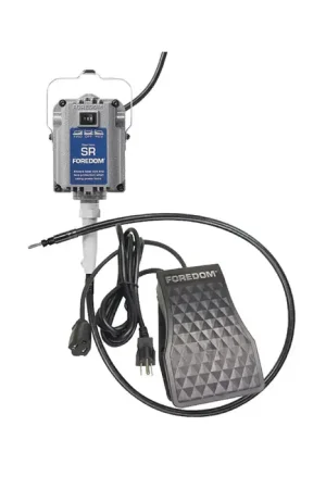 FOREDOM M.SRB.EM 1/6 HP Motor Hp, 0 - 5/32" Capacity, 500-15,000 RPM No-Load Speed Flexible Shaft Machine Grinder Budget