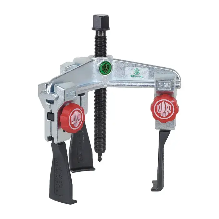 Popular KUKKO 30-3+S 3 Jaw External And Internal Puller Type, 8-1/2" Tons Capacity, 9-7/8" Maximum Spread Mechanical Puller