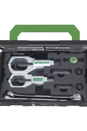 Hot Deal KUKKO K-54-B Nut Splitter Set Type, — Capacity, 1-3/8" Maximum Spread Mechanical Puller