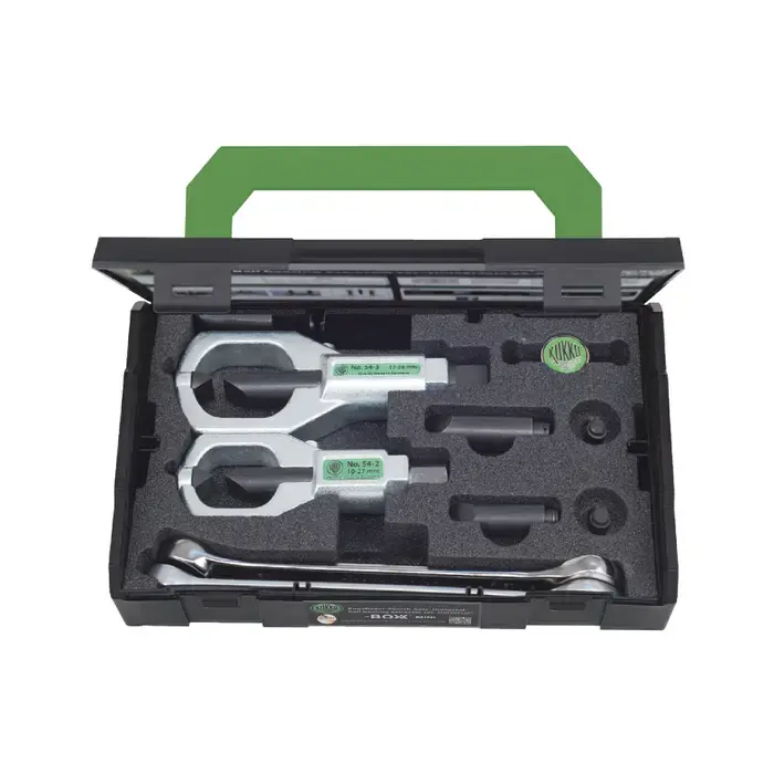 Hot Deal KUKKO K-54-B Nut Splitter Set Type, — Capacity, 1-3/8" Maximum Spread Mechanical Puller
