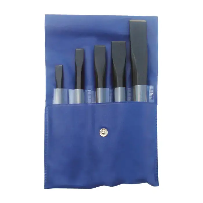 Crafted TTC ACC-1034 Chisel Set Type, Cold Style, 5 No. of Pieces in Set Punch & Chisel Set