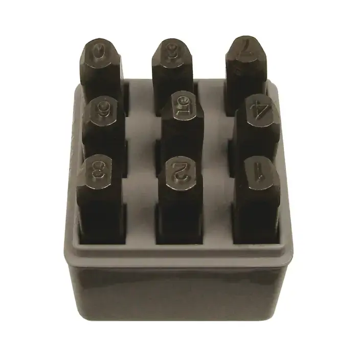 Order Now C.H. HANSON 25541 Number Set Type, 3/32" Character Size, 0-8 / use 6 as 9 Characters Letters & Figures