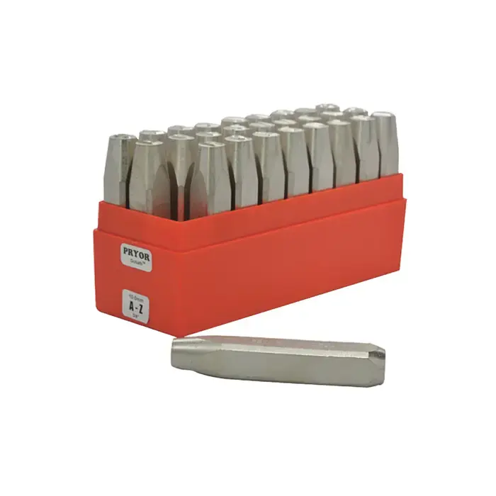 Popular PRYOR PHD10060 Number Set Type, 1/4" Character Size, 0-9 Characters Letters & Figures