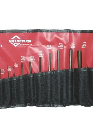 Low Price MAYHEW 62254 Punch Set Type, Pilot Style, 12 No. of Pieces in Set Punch & Chisel Set