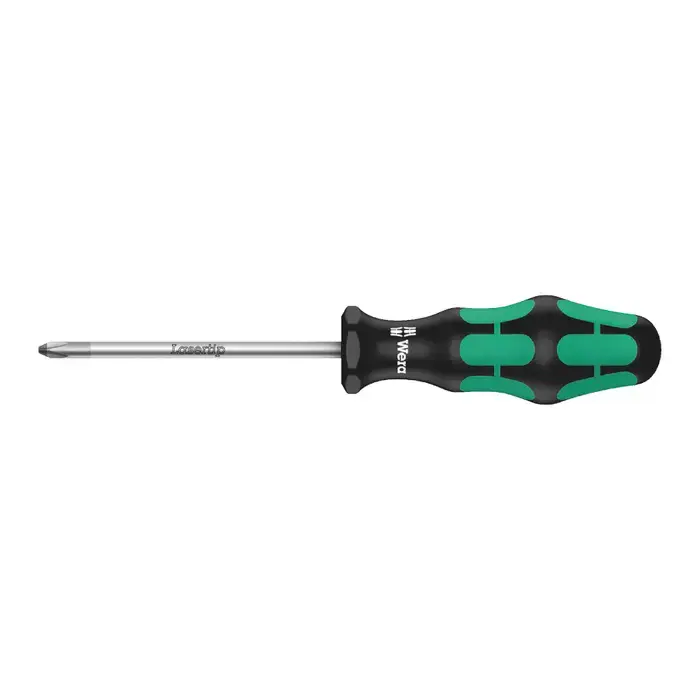 Clearance WERA 05008712001 1 Point Size, 8" Blade Length, 11.7" Overall Length Phillips Screwdriver