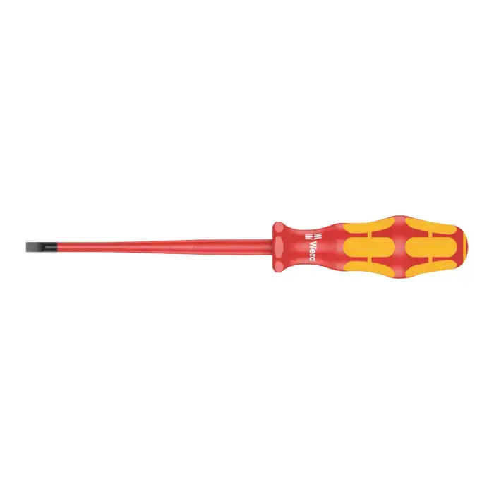 WERA 05006440001 9/64" Blade Width, 4" Blade Length, 7.13" Overall Length Slotted Screwdriver Certified