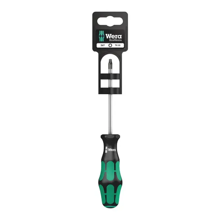 WERA 05100060001 10 Tip Size, 3.14" Blade Length, 8.66" Overall Length Torx Screwdriver Hassle-Free Returns