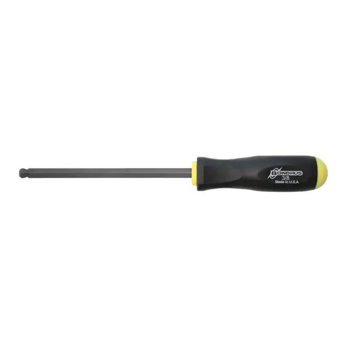 BONDHUS 10610 3/16" Size, 3.7" Blade Length Ball Hex Screwdriver Cheap