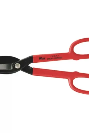 WISS A-13N 24 Gauge Capacity, 1-3/4" Length of Cut, Straight Pattern Type Snips Sale
