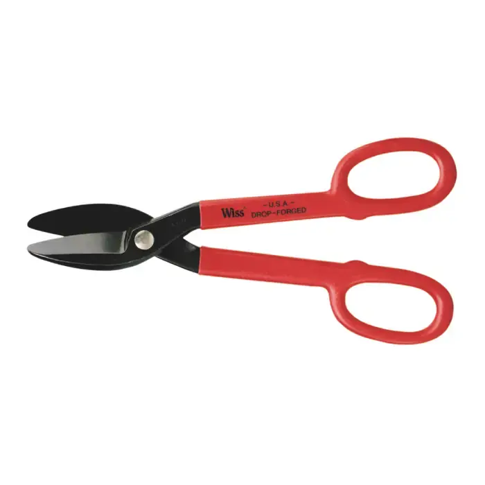 WISS A-13N 24 Gauge Capacity, 1-3/4" Length of Cut, Straight Pattern Type Snips Sale