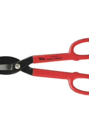 Cheap WISS A-10 24 Gauge Capacity, 2-1/2" Length of Cut, Straight Pattern Type Snips