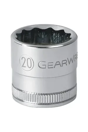Brand New GEARWRENCH 80682 1/2" Drive Size, 12 No. of Points, 28mm Size Impact Socket