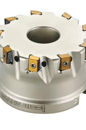 Genuine ISCAR 3105213 - T490 FLN D2.5-06-1.0-16, 2.500" 90 Degree Square Shouldering Indexable Face Mill for T490 LNMT1607 Inserts, Right Hand
