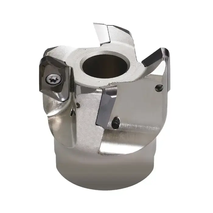 One Day Deal KORLOY 1-06-013015 - PAXCA5250HR-A, 2.500" 90 Degree Square Shouldering Indexable Face Mill for XEKT19M5__FR Inserts, Right Hand