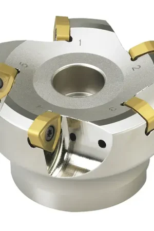 KORLOY 1-06-037879 - HRMDCA16300HR-5, 3.000" Hi-Feed Indexable Face Mill for WNMX160720 Inserts, Right Hand Brand New