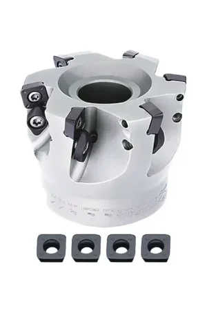 ZCC-CT KIT1-XMR01-10-01 - 3.000" - High Feed Indexable Face Mill Set with Inserts, Right Hand Order Now