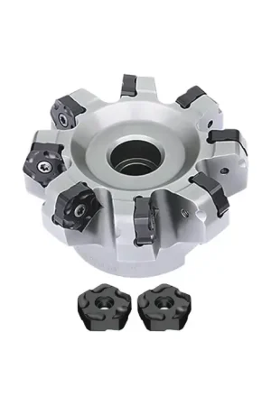 ZCC-CT - 4.000" - 67 Degree Indexable Face Mill Set with Inserts, Right Hand Deal