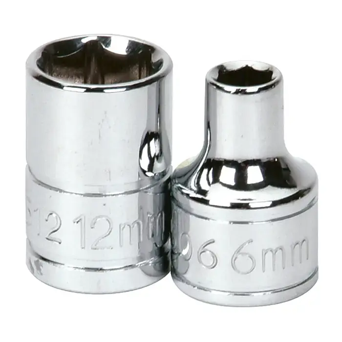 WILLIAMS 31506 3/8" Drive Size, 6 No. of Points, 6mm Size Impact Socket Low Price