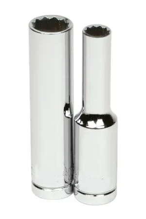 Clearance WILLIAMS 30806 1/4" Drive Size, 12 No. of Points, 6mm Size Impact Socket
